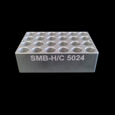 Bloque "SMB-H/C-5024" para 24 tubos de 0,5 mL